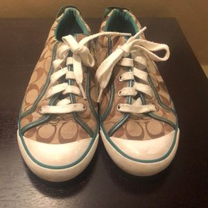 Coach Signature Canvas Gym Shoes